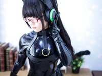 [Cosplay] Eri Kitami 北見えり - Catsuit & Cat ear headphones