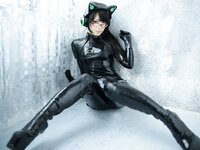 [Cosplay] Eri Kitami 北見えり - Catsuit & Cat ear headphones