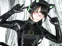 [Cosplay] Eri Kitami 北見えり - Catsuit & Cat ear headphones