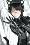 [Cosplay] Eri Kitami 北見えり - Catsuit & Cat ear headphones