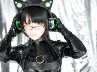 [Cosplay] Eri Kitami 北見えり - Catsuit & Cat ear headphones