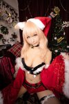 [Cosplay][my suite] Atsuki あつき - Winter Omake - Santa