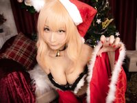 [Cosplay][my suite] Atsuki あつき - Winter Omake - Santa