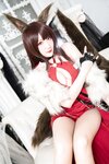 [Cosplay] Momoko葵葵 瓜希酱 碧蓝航线赤城 加贺 礼服