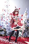 [Cosplay] 星之迟迟 - 2023年12月计划A 赛马娘-大和赤骥 圣诞衣装 [47P-330MB]