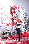 [Cosplay] 星之迟迟 - 2023年12月计划A 赛马娘-大和赤骥 圣诞衣装 [47P-330MB]