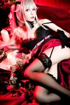 [Cosplay] Tomoyo酱 雾枝礼服 水着
