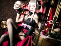 [Cosplay] Tomoyo酱 雾枝礼服 水着