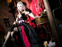 [Cosplay] Tomoyo酱 雾枝礼服 水着