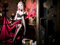 [Cosplay] Tomoyo酱 雾枝礼服 水着