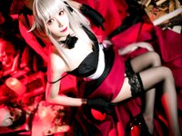 [Cosplay] Tomoyo酱 雾枝礼服 水着