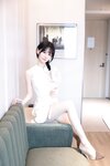 [Cosplay] 谢小蒽 白色旗袍