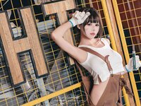 [Cosplay] 咬人小小兔 1月作品『机车修理工』 Shake it