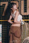 [Cosplay] 咬人小小兔 1月作品『机车修理工』 Shake it