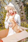 [Cosplay] 咬人小小兔 1月作品『捡到一只黄豆粉』 UNI