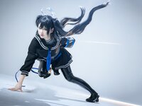 [Cosplay] Zhixiong Zi Ma 是一只熊仔吗 - Blue Armband 蓝色袖章
