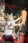 [Cosplay] 星之迟迟 - 2023年12月计划C 赛马娘-小栗帽 圣诞衣装 [48P-349MB]