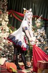 [Cosplay] 星之迟迟 - 2023年12月计划C 赛马娘-小栗帽 圣诞衣装 [48P-349MB]