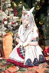 [Cosplay] 星之迟迟 - 2023年12月计划C 赛马娘-小栗帽 圣诞衣装 [48P-349MB]
