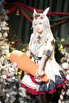 [Cosplay] 星之迟迟 - 2023年12月计划C 赛马娘-小栗帽 圣诞衣装 [48P-349MB]