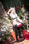 [Cosplay] 星之迟迟 - 2023年12月计划C 赛马娘-小栗帽 圣诞衣装 [48P-349MB]
