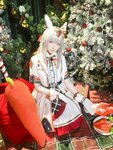 [Cosplay] 星之迟迟 - 2023年12月计划C 赛马娘-小栗帽 圣诞衣装 [48P-349MB]