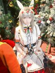 [Cosplay] 星之迟迟 - 2023年12月计划C 赛马娘-小栗帽 圣诞衣装 [48P-349MB]