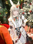 [Cosplay] 星之迟迟 - 2023年12月计划C 赛马娘-小栗帽 圣诞衣装 [48P-349MB]