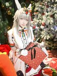 [Cosplay] 星之迟迟 - 2023年12月计划C 赛马娘-小栗帽 圣诞衣装 [48P-349MB]