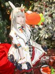 [Cosplay] 星之迟迟 - 2023年12月计划C 赛马娘-小栗帽 圣诞衣装 [48P-349MB]
