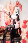 [Cosplay] rioko凉凉子 申鹤旗袍 [41P6V-1.48G]