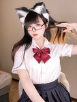 [Cosplay] Jiu Yan 九言 - Cat-eared girl's skirt 猫耳娘的裙底