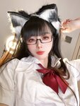 [Cosplay] Jiu Yan 九言 - Cat-eared girl's skirt 猫耳娘的裙底