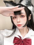 [Cosplay] Jiu Yan 九言 - Cat-eared girl's skirt 猫耳娘的裙底