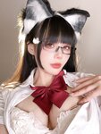 [Cosplay] Jiu Yan 九言 - Cat-eared girl's skirt 猫耳娘的裙底