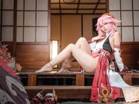 [Cosplay] Jiu Yan 九言 - Yae Miko 八重神子