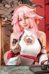 [Cosplay] Jiu Yan 九言 - Yae Miko 八重神子