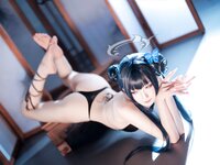 [Cosplay] Fengjiang 封疆疆 - Bilan Files Feisaki Swimsuit 碧蓝档案 妃咲 泳装