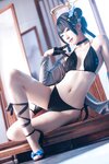 [Cosplay] Fengjiang 封疆疆 - Bilan Files Feisaki Swimsuit 碧蓝档案 妃咲 泳装
