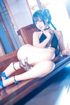 [Cosplay] Fengjiang 封疆疆 - Bilan Files Feisaki Swimsuit 碧蓝档案 妃咲 泳装