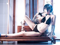 [Cosplay] Fengjiang 封疆疆 - Bilan Files Feisaki Swimsuit 碧蓝档案 妃咲 泳装