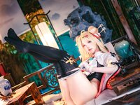 [Cosplay] 阿包也是兔娘 交错战线 咎瓦尤斯