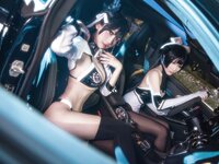 [Cosplay] Chanlyco 鬼畜瑶 - Atago Race Queen 愛宕 レースクイーン