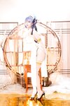 [Cosplay] 星之迟迟 2024年01月计划B 蕾姆 旗袍ver [76P-513MB]