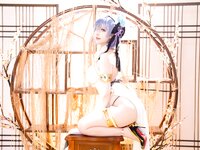 [Cosplay] 星之迟迟 2024年01月计划B 蕾姆 旗袍ver [76P-513MB]
