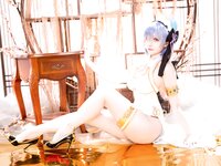 [Cosplay] 星之迟迟 2024年01月计划B 蕾姆 旗袍ver [76P-513MB]