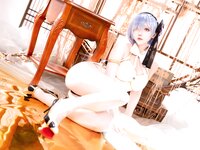 [Cosplay] 星之迟迟 2024年01月计划B 蕾姆 旗袍ver [76P-513MB]