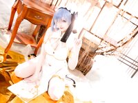 [Cosplay] 星之迟迟 2024年01月计划B 蕾姆 旗袍ver [76P-513MB]