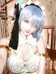 [Cosplay] 星之迟迟 2024年01月计划B 蕾姆 旗袍ver [76P-513MB]