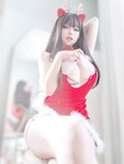 [Cosplay] 女主K 圣诞麋鹿